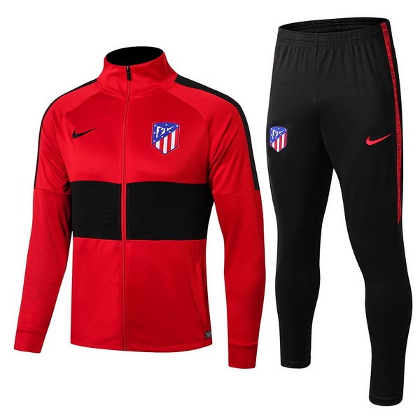 Chandal Niños Atlético Madrid 2019-2020 Negro Rojo Azul